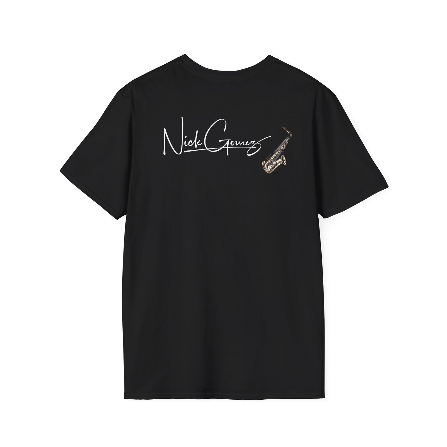 Sax On The Beach T-Shirt (With Logo)