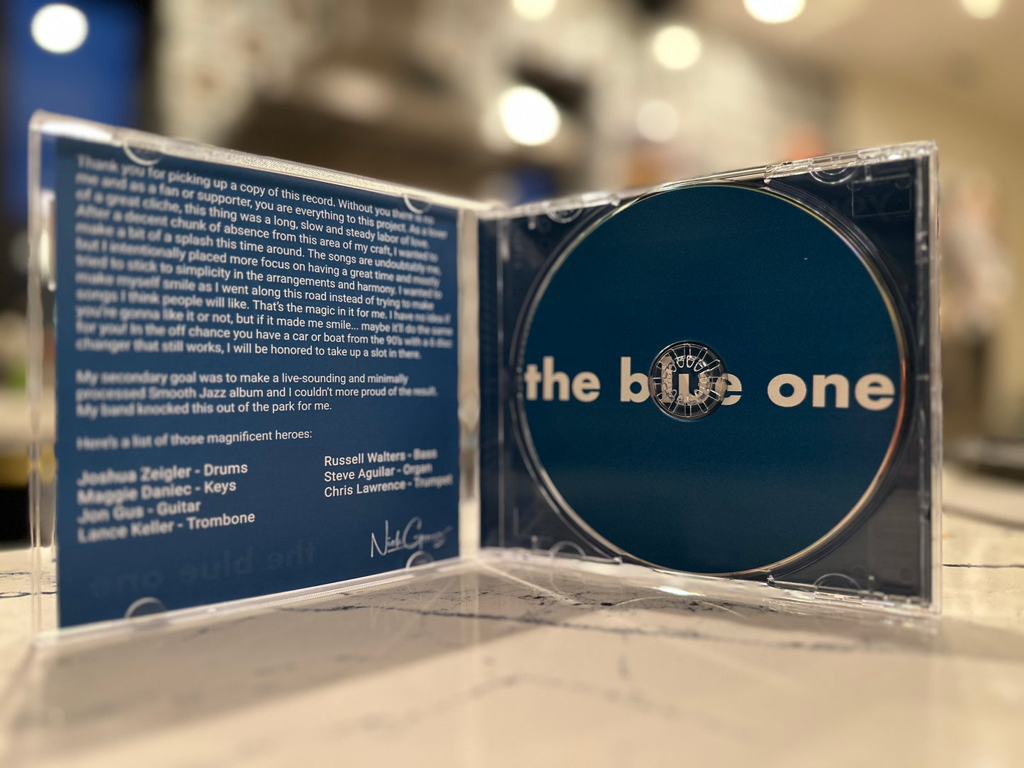CD - the blue one
