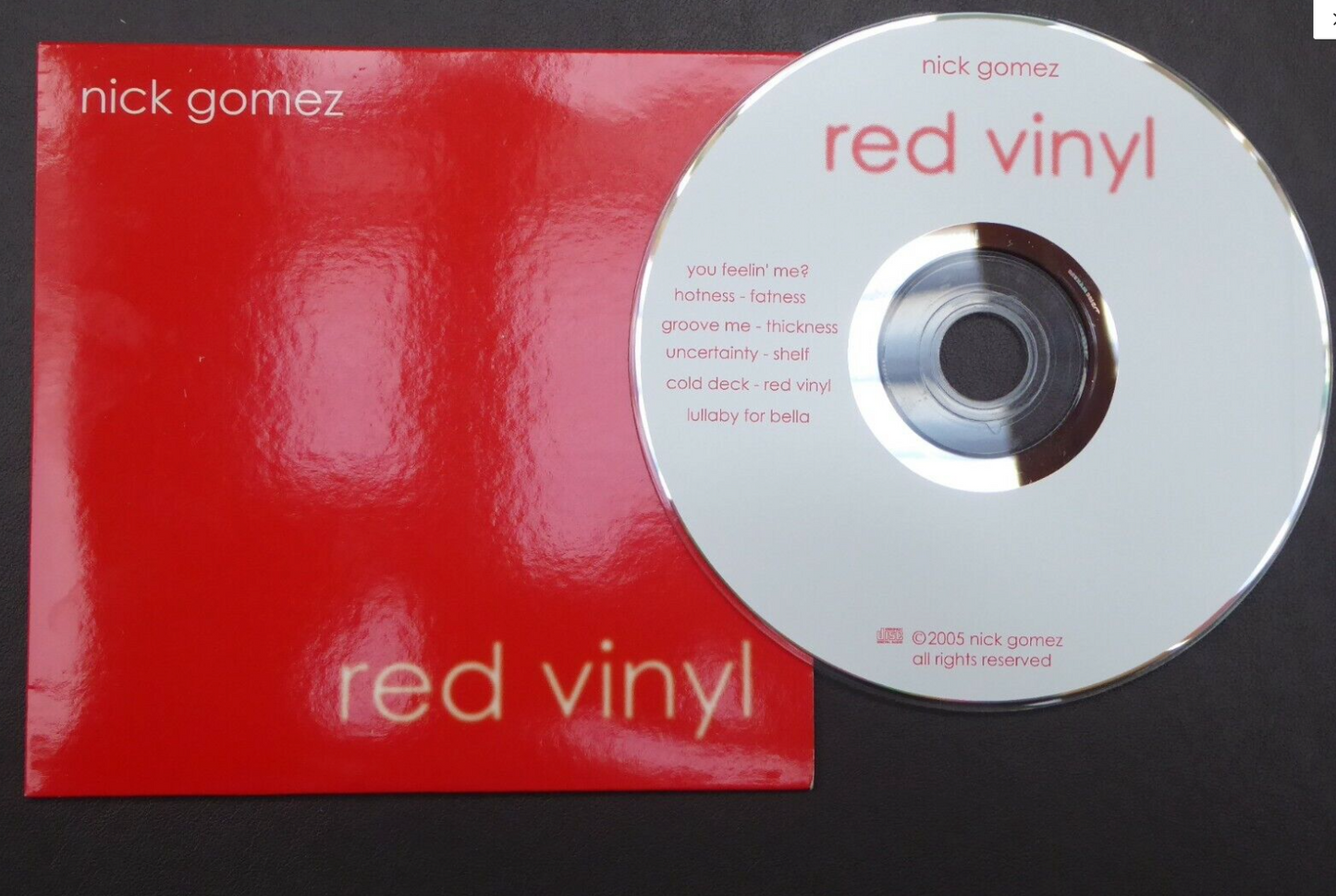 Red Vinyl - CD